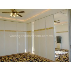 Lắp đặt vách ngăn hội trường Cửu Long Hotel - Cần Thơ